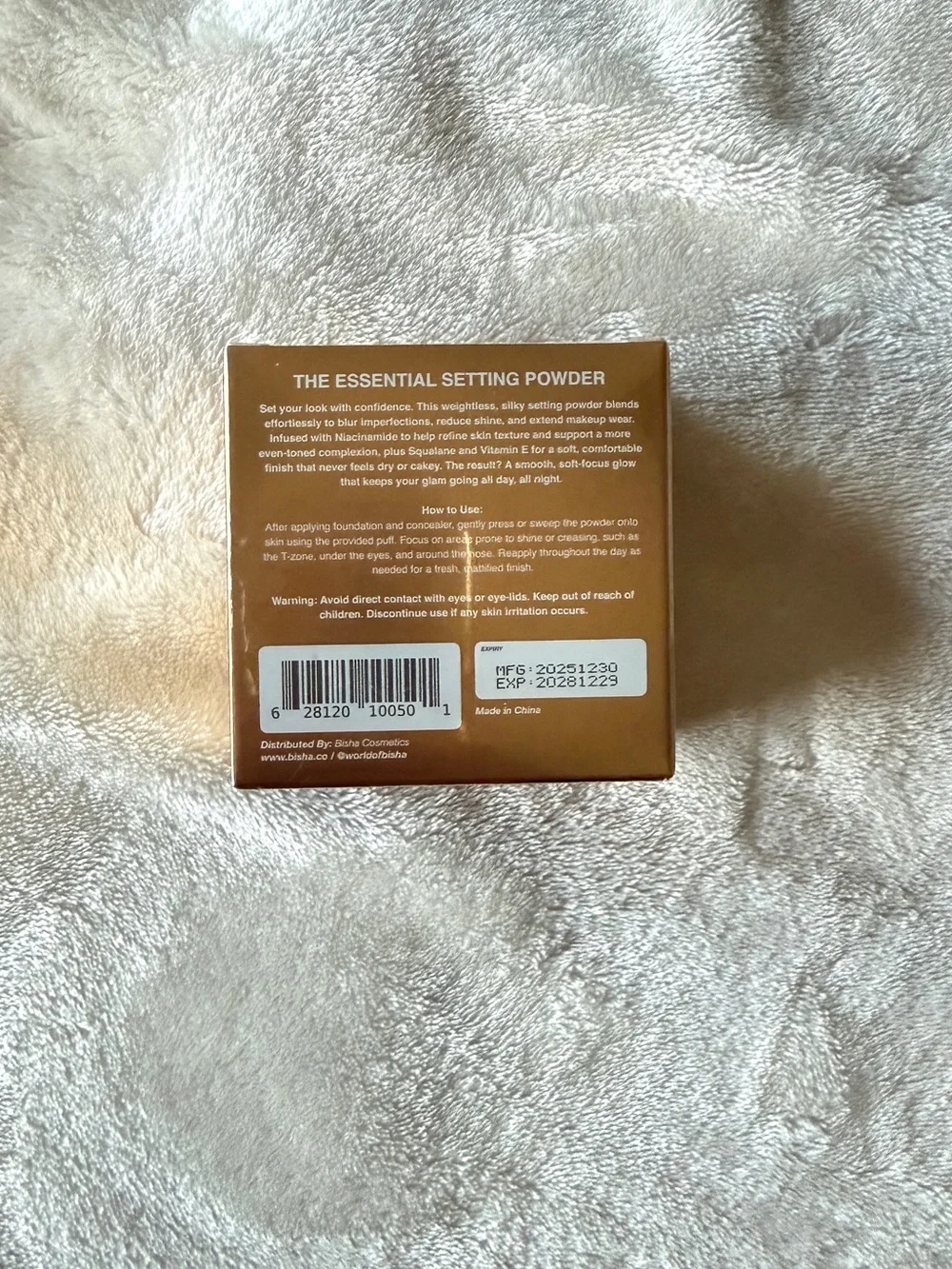 Bisha Essential Setting Powder Tokyo Translucent Pressed 20g 0.71oz New Sealed
